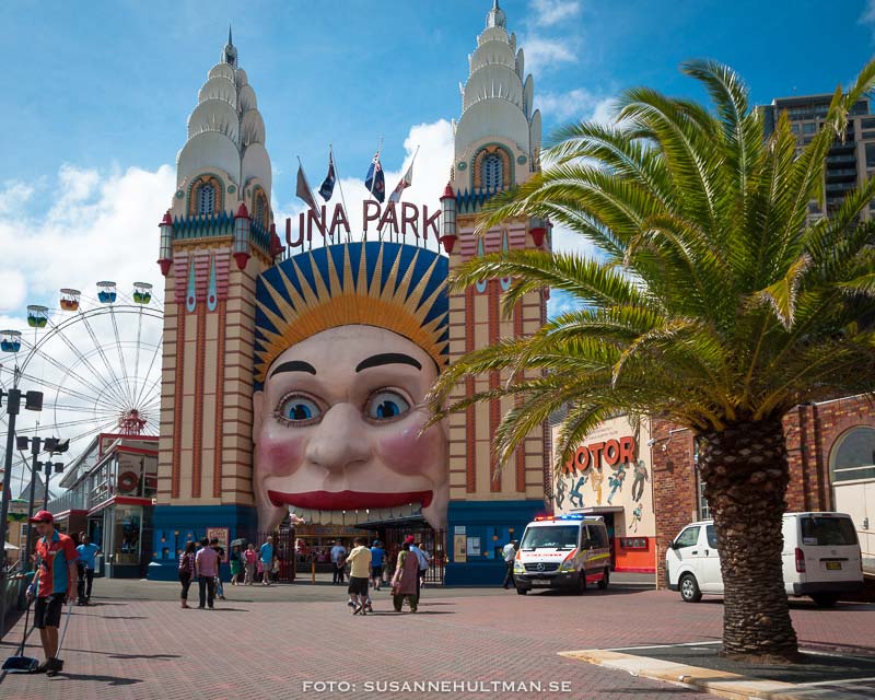 Ingången till Luna Park