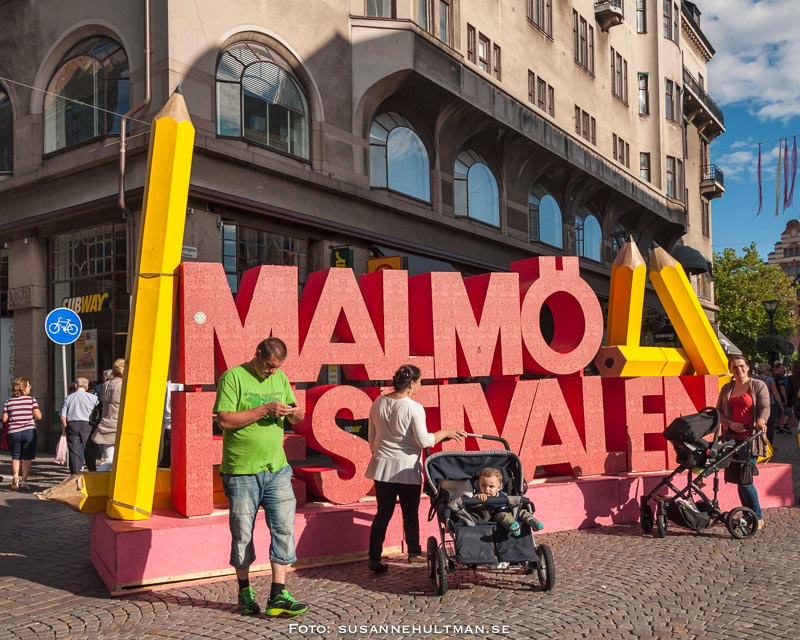 Malmöfestivalen-skylt